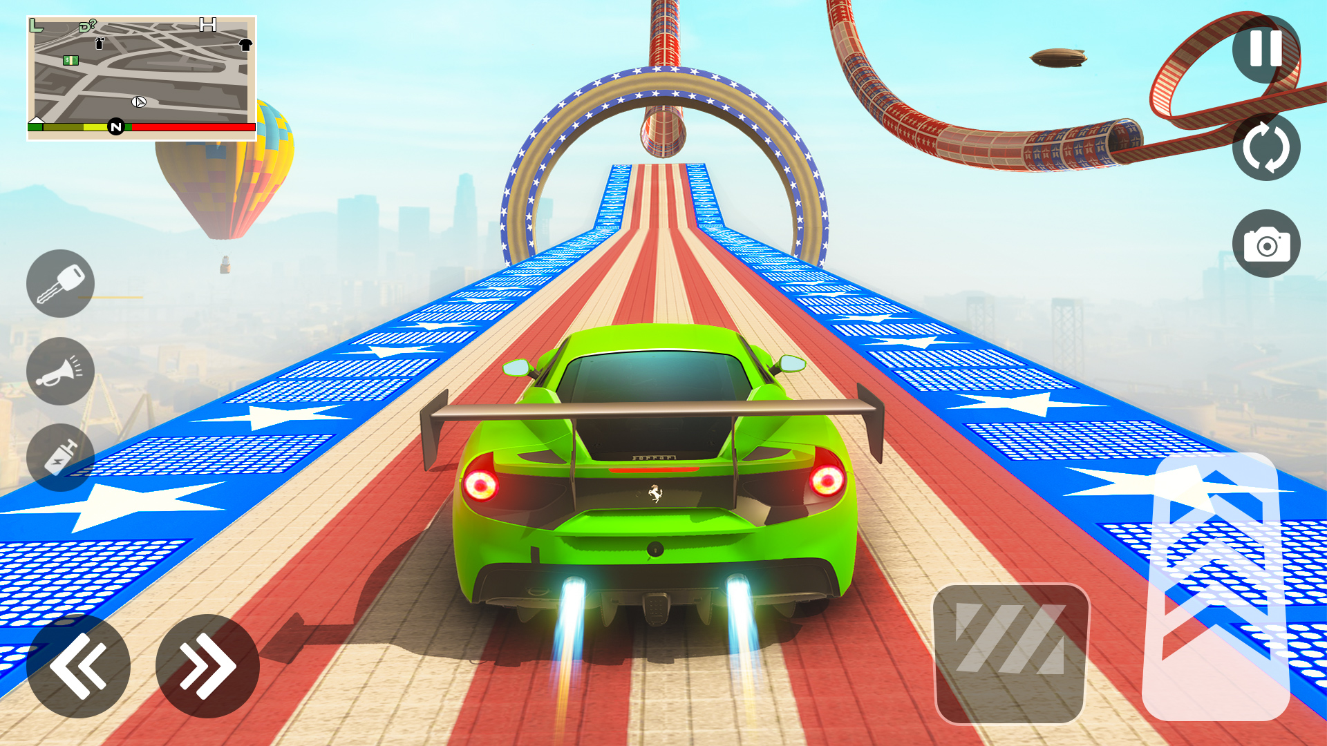 اسکرین شات 1 بازی GT Car Stunts - Ramp Car Games