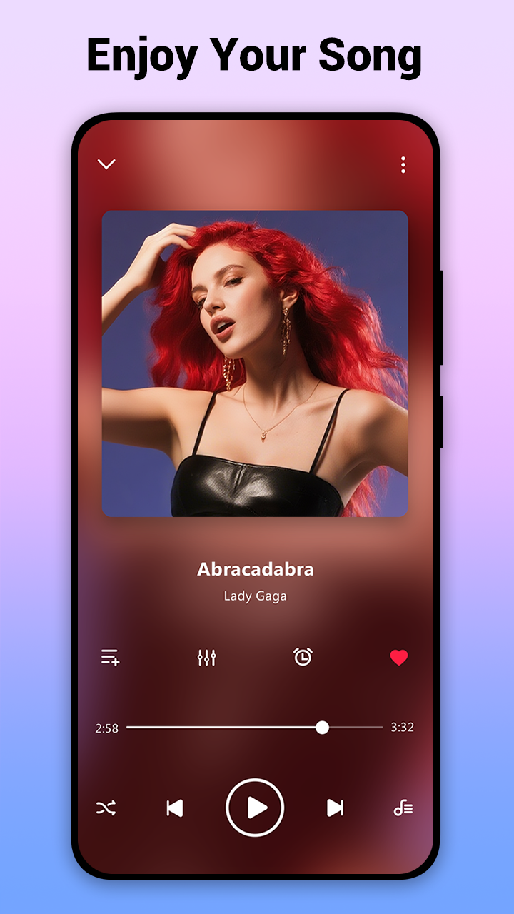 اسکرین شات 3 برنامه Music Player - Mp3 Player