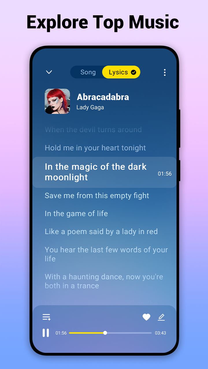 اسکرین شات 4 برنامه Music Player - Mp3 Player