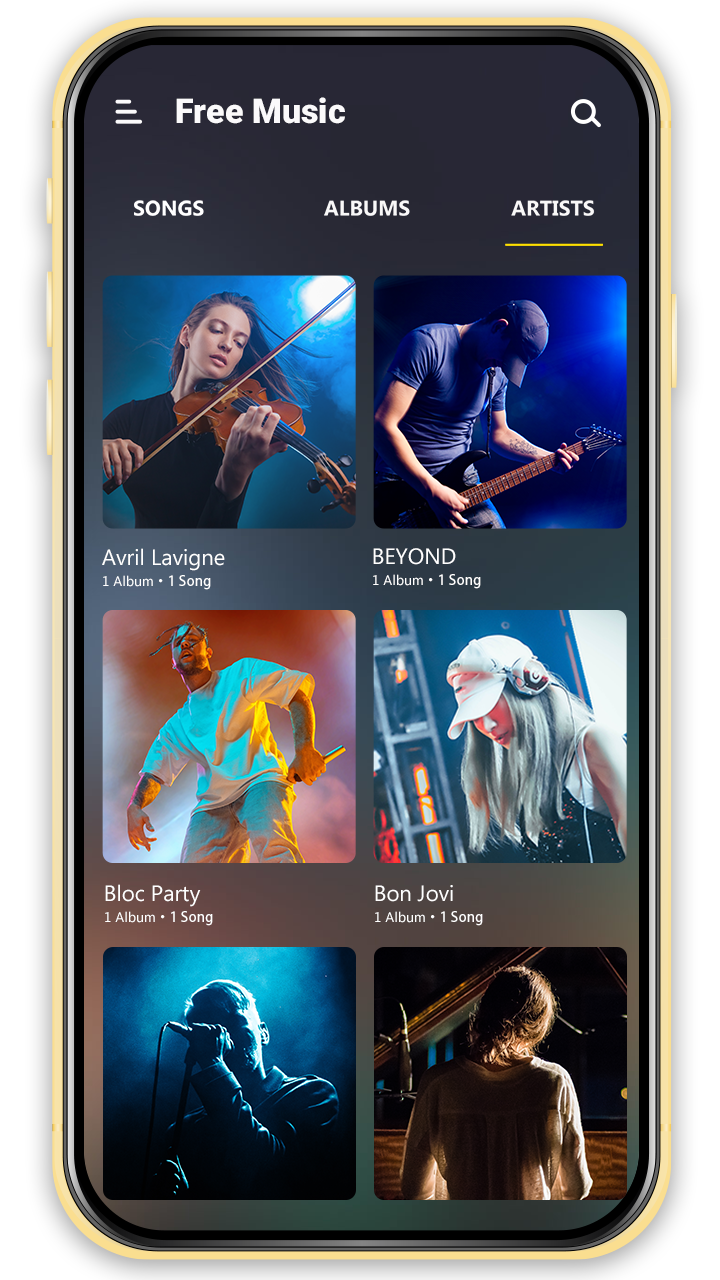 اسکرین شات 6 برنامه Music Player - Mp3 Player