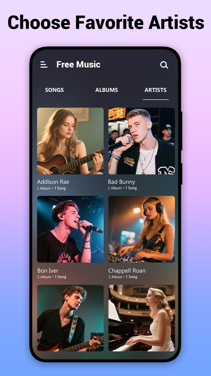 اسکرین شات 7 برنامه Music Player - Mp3 Player