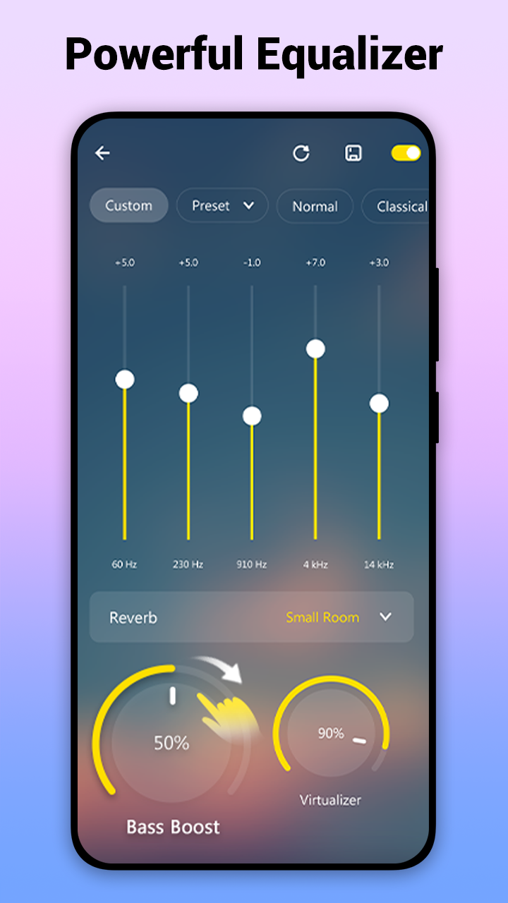 اسکرین شات 8 برنامه Music Player - Mp3 Player