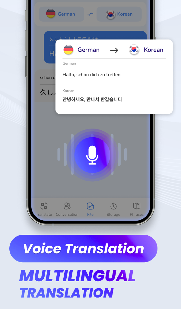 اسکرین شات 5 برنامه All Translate AI: Voice, Text