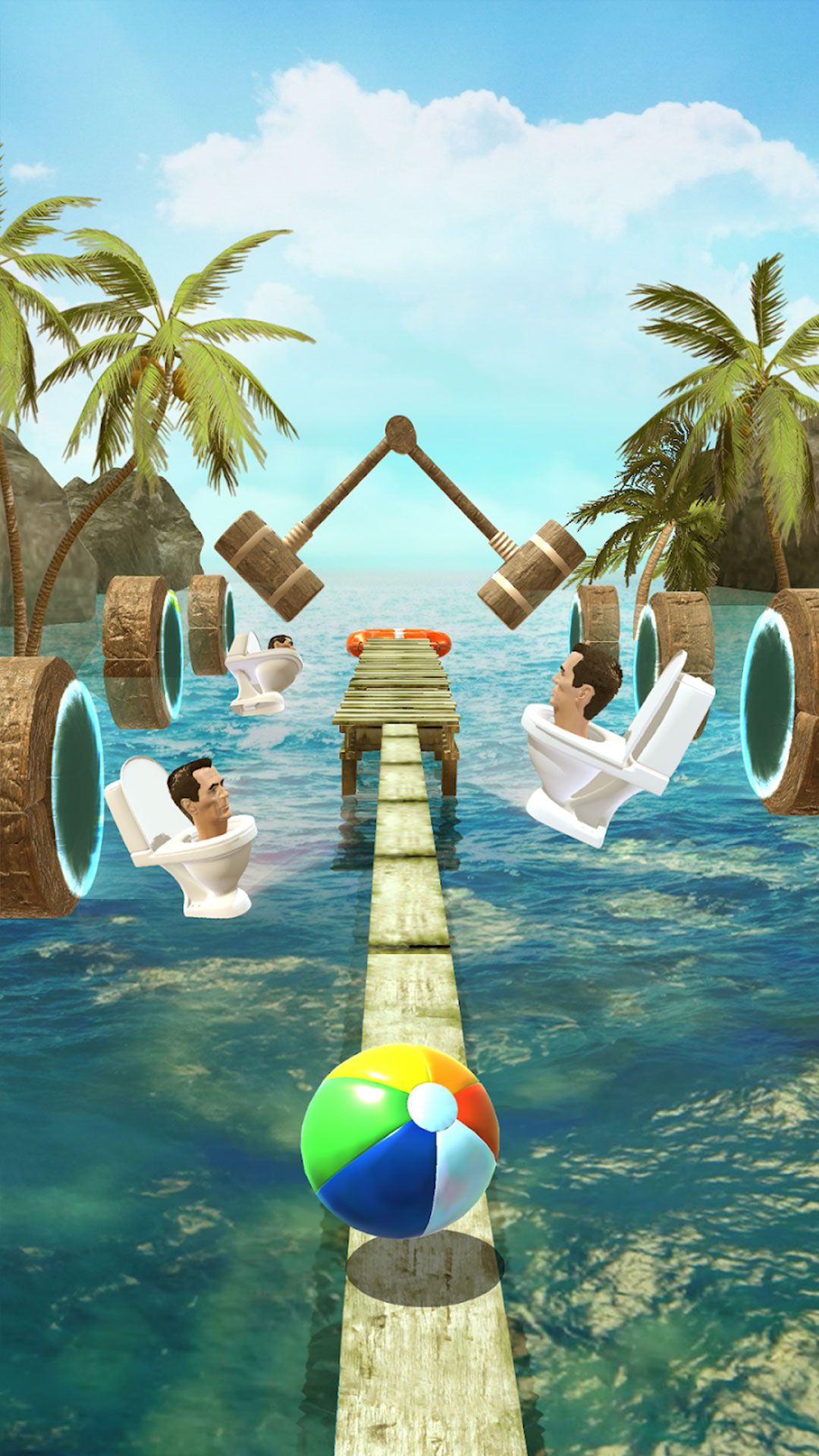 اسکرین شات 4 بازی Rolling Balls Sky 3D