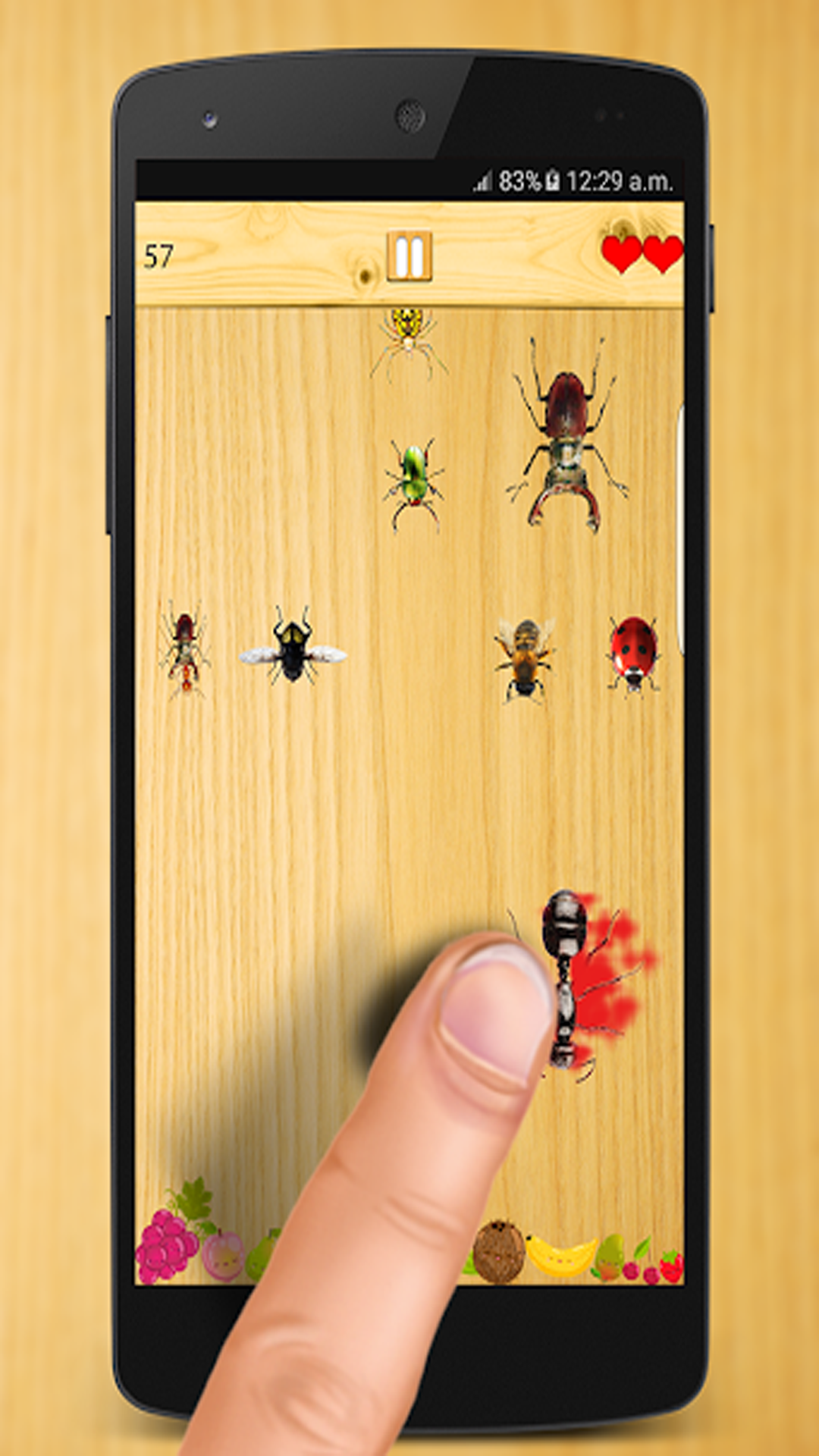 اسکرین شات 6 بازی Ant Smasher Game