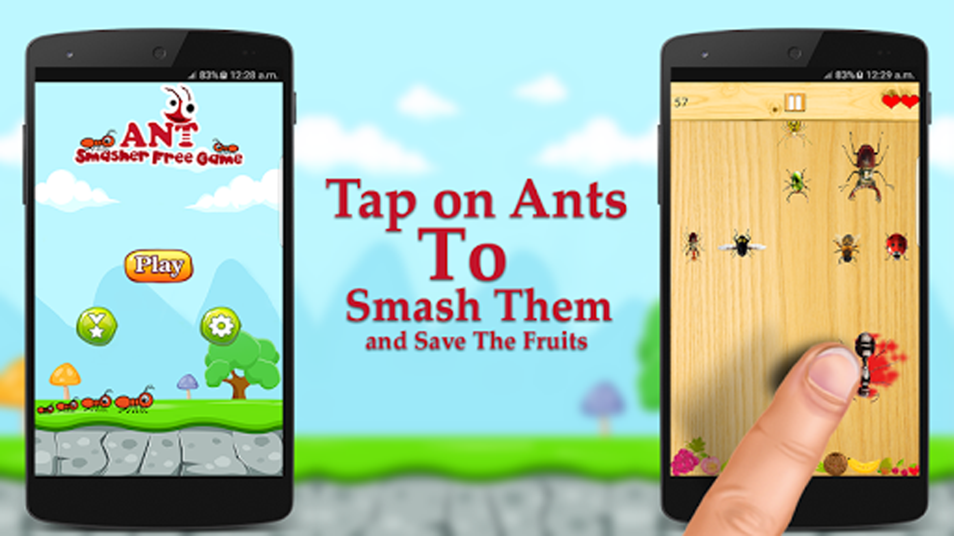 اسکرین شات 3 بازی Ant Smasher Game