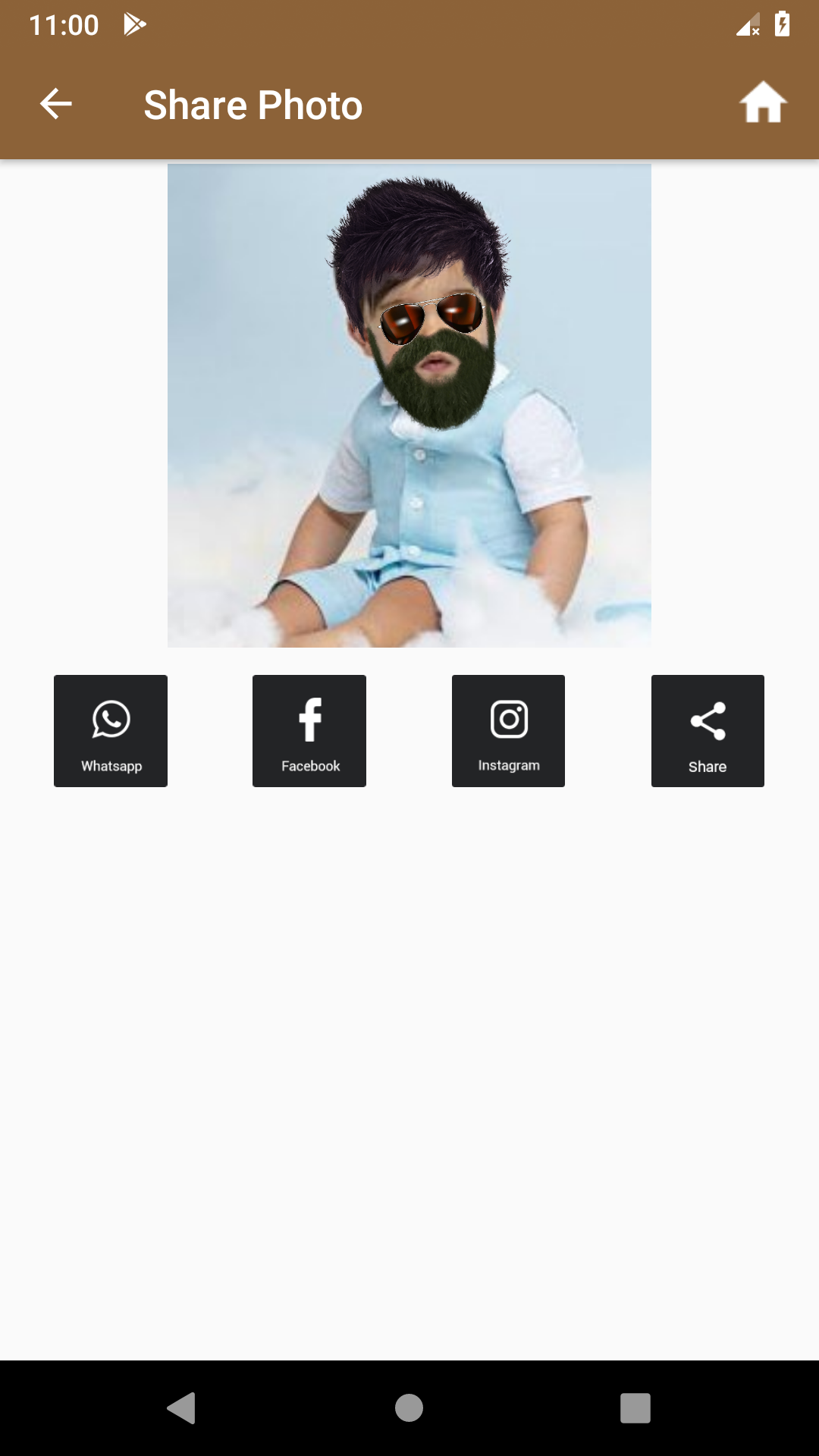 اسکرین شات 7 برنامه Beard Booth Photo Editor
