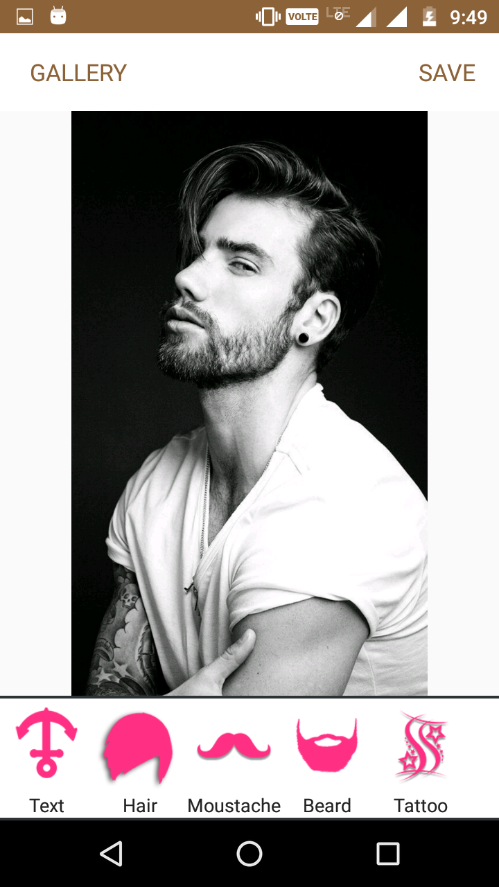 اسکرین شات 5 برنامه Boys Hairstyle Photo Editor