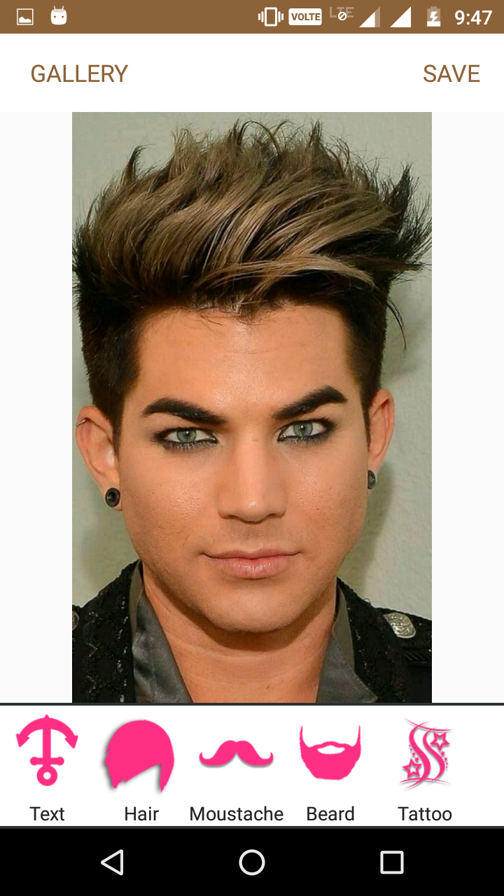 اسکرین شات 1 برنامه Boys Hairstyle Photo Editor