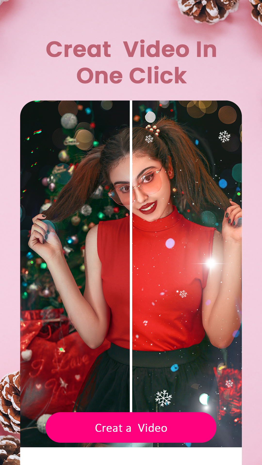 اسکرین شات 2 برنامه ویرایشگر عکس کریسمس