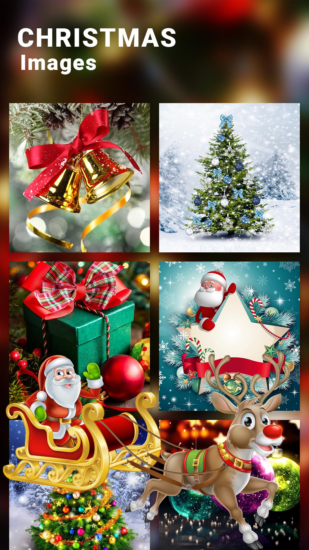 اسکرین شات 5 برنامه Christmas Photo Frame & Quotes