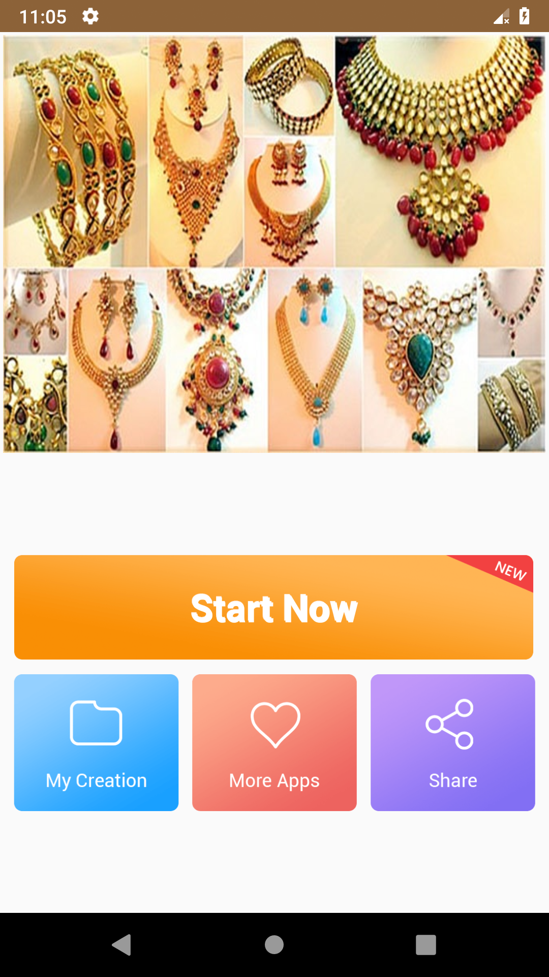 اسکرین شات 1 برنامه Jewellery Photo Editor