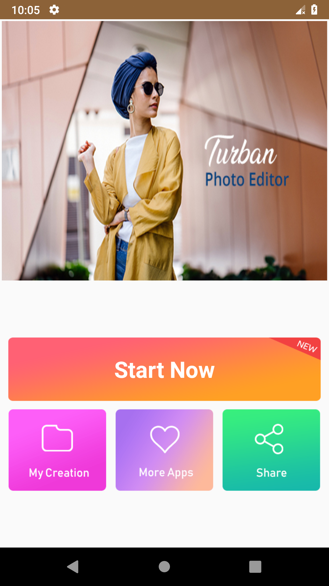 اسکرین شات 1 برنامه Turban Photo Editor