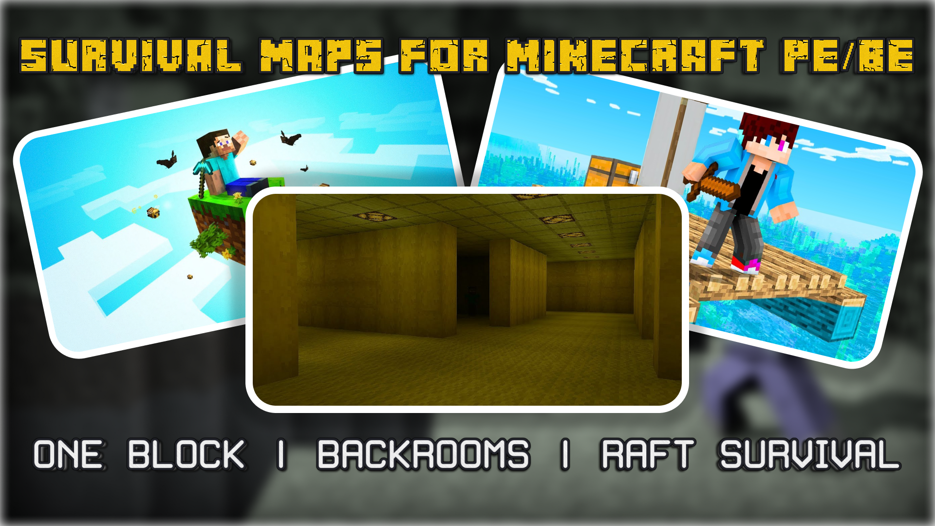 اسکرین شات 3 برنامه Survival Maps for Minecraft