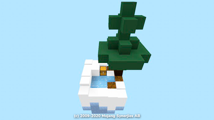 اسکرین شات 2 برنامه Skyblock maps for mcpe