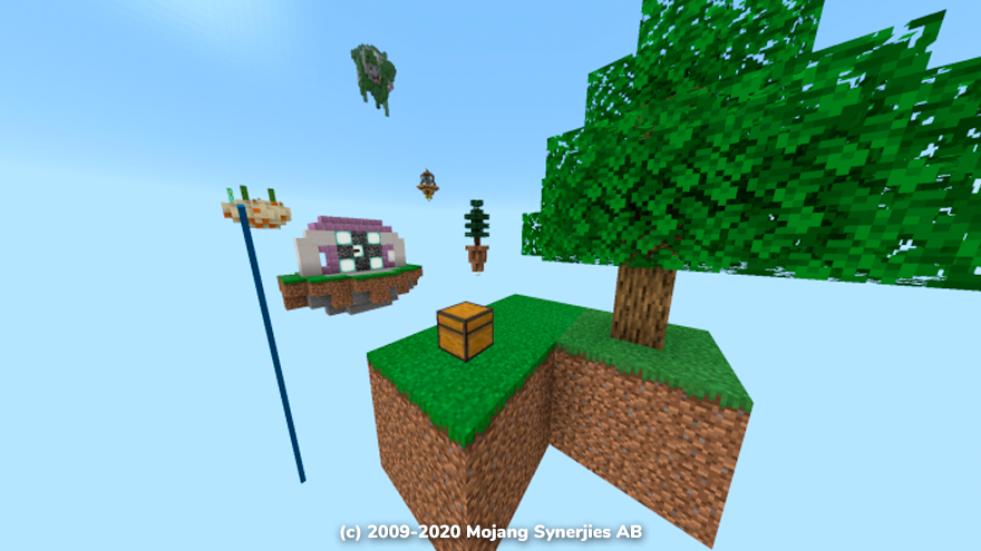 اسکرین شات 3 برنامه Skyblock maps for mcpe