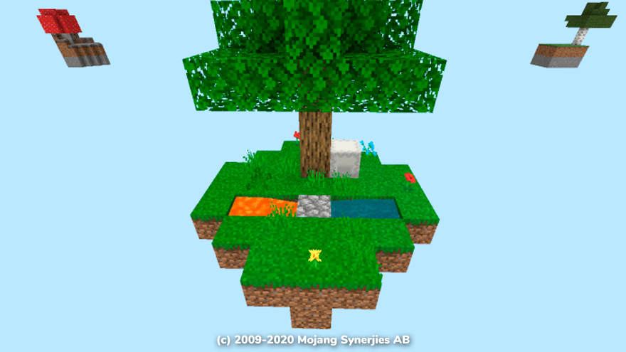 اسکرین شات 4 برنامه Skyblock maps for mcpe