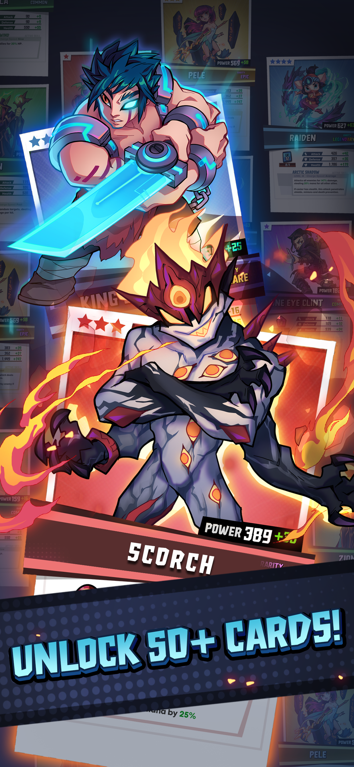 اسکرین شات 2 بازی Puzzle Brawl: Match 3 PvP RPG