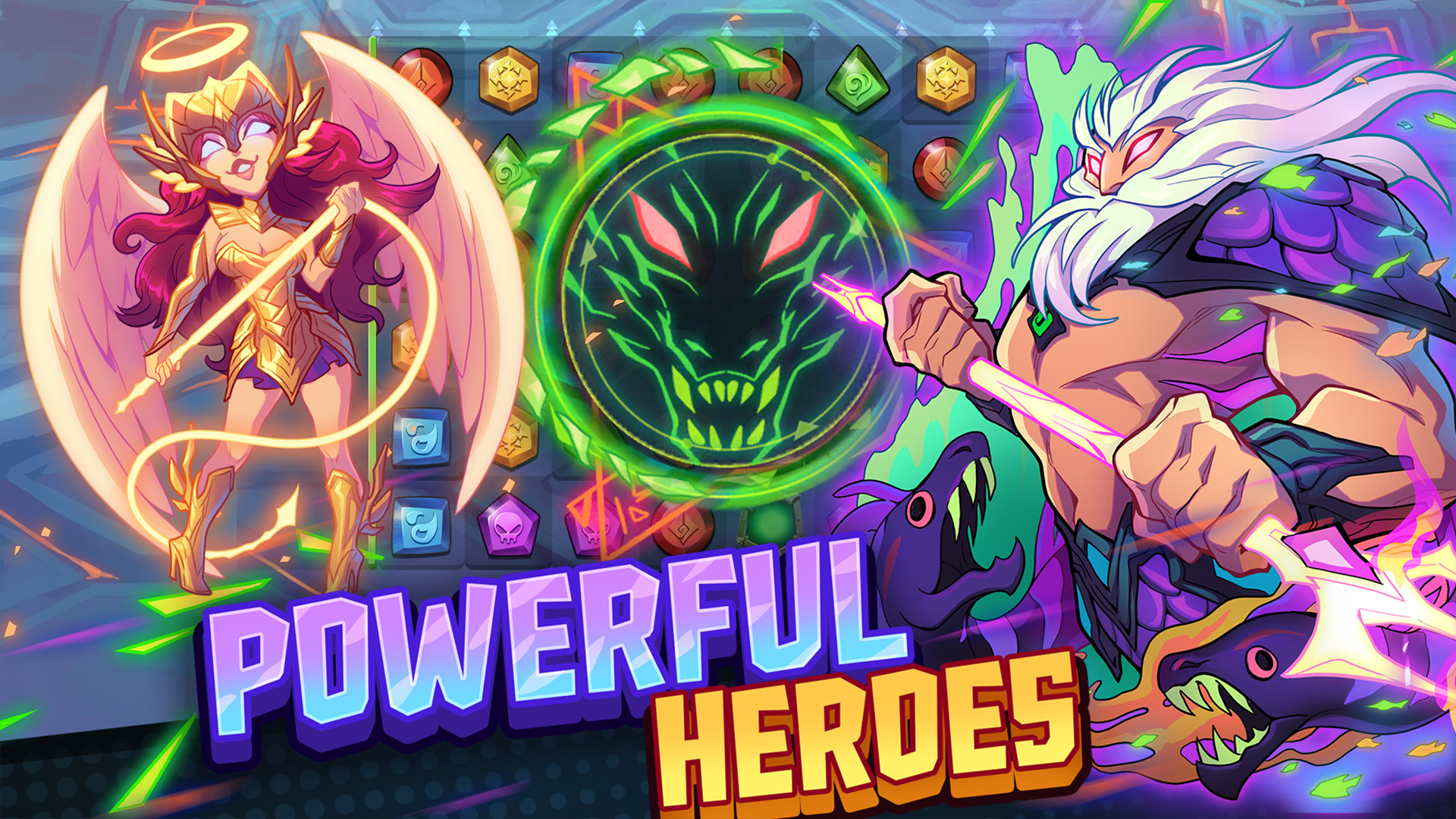 اسکرین شات 7 بازی Puzzle Brawl: Match 3 PvP RPG