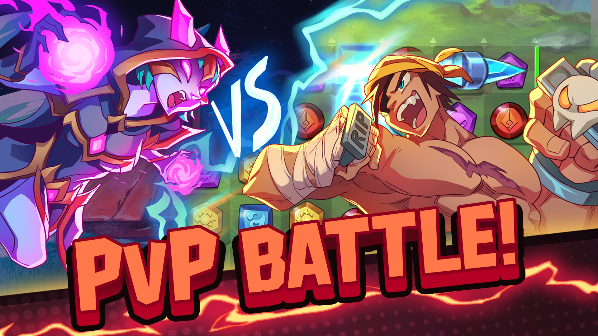 اسکرین شات 8 بازی Puzzle Brawl: Match 3 PvP RPG
