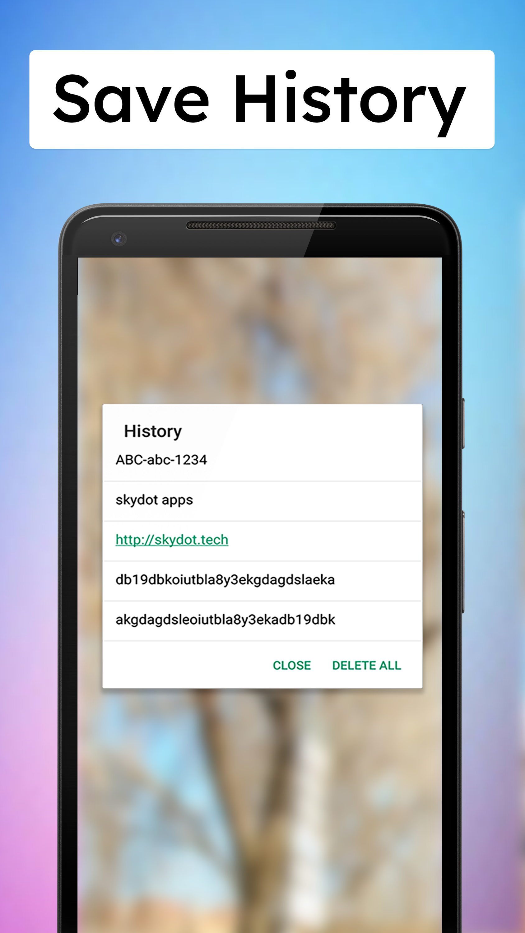 اسکرین شات 3 برنامه QR Scanner & Barcode Reader