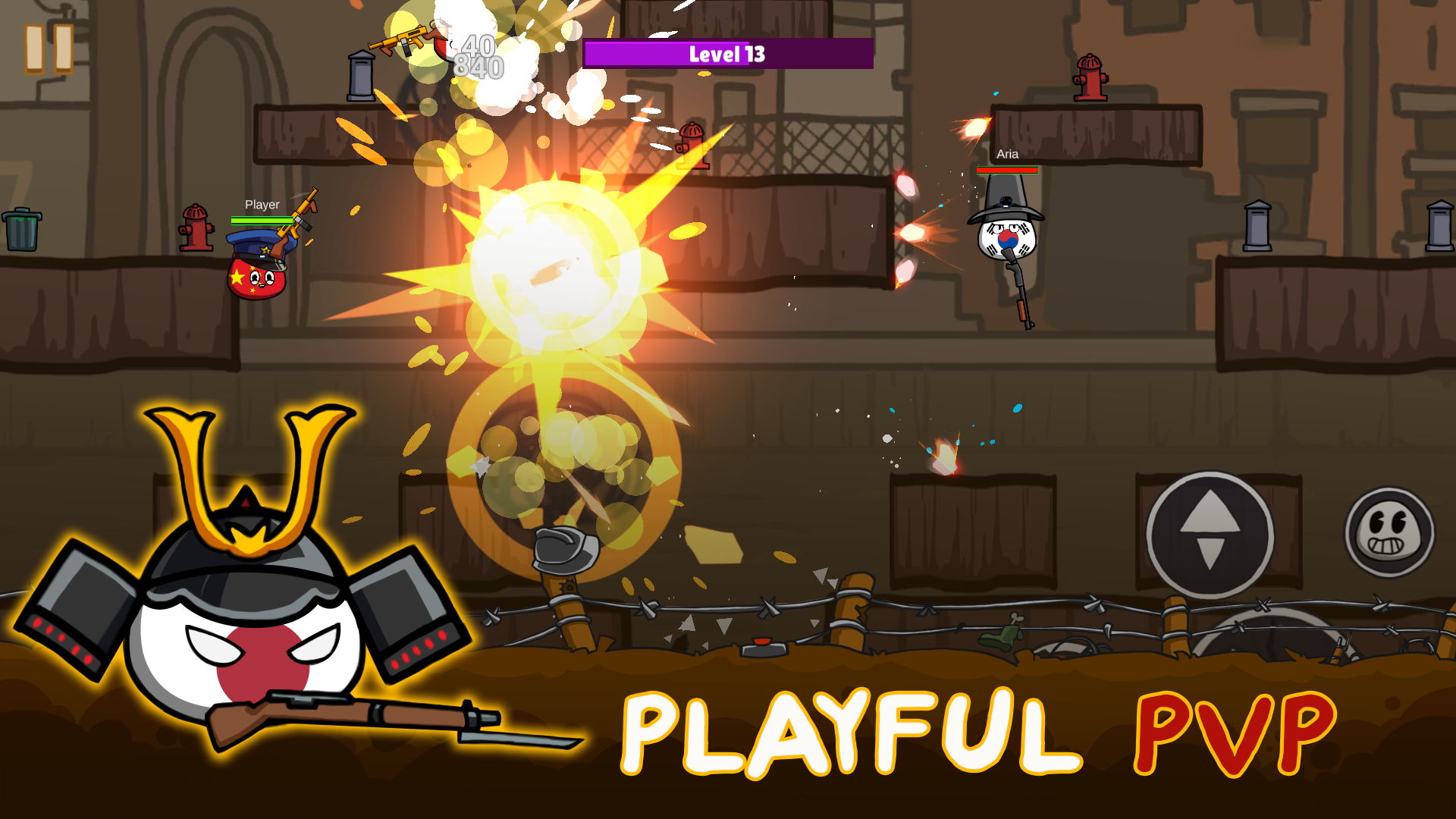 اسکرین شات 2 بازی Country Balls: Arena