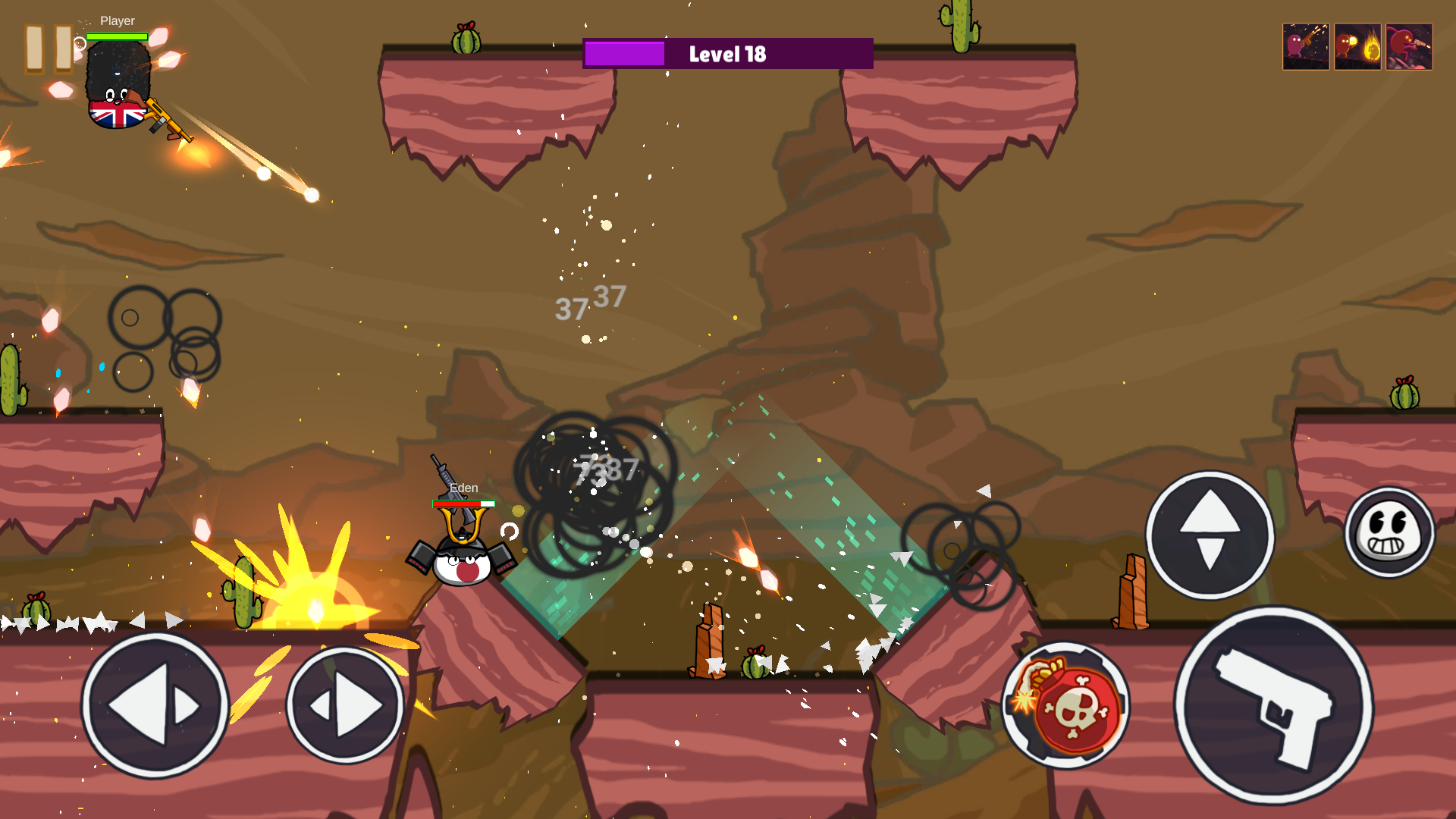 اسکرین شات 1 بازی Country Balls: Arena