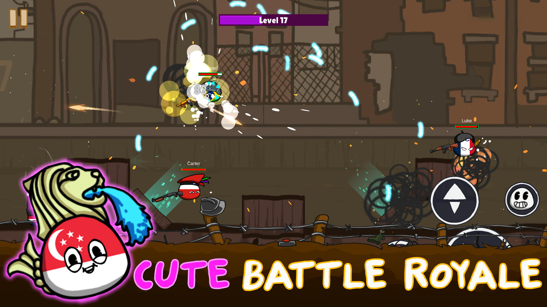 اسکرین شات 4 بازی Country Balls: Arena