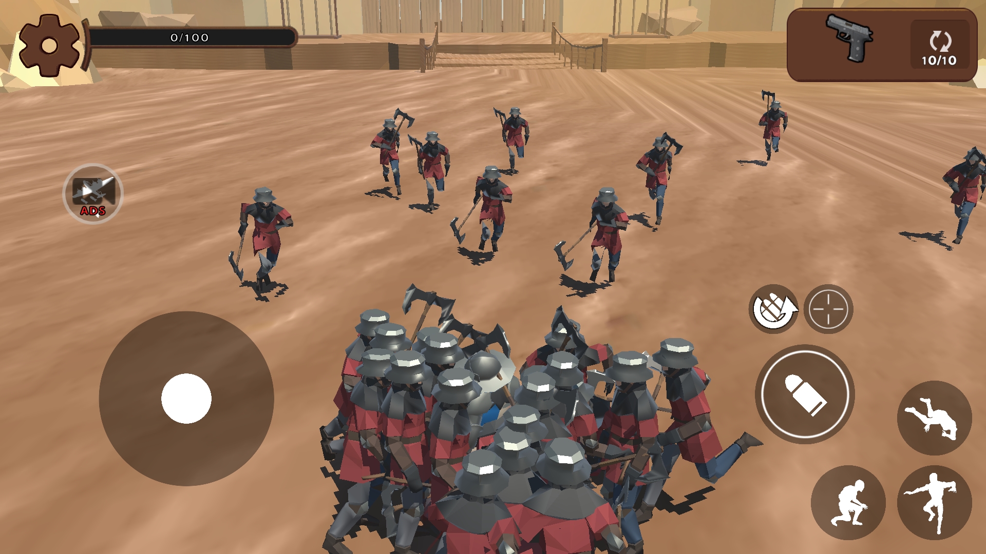 اسکرین شات 3 بازی Bring a gun to a sword fight