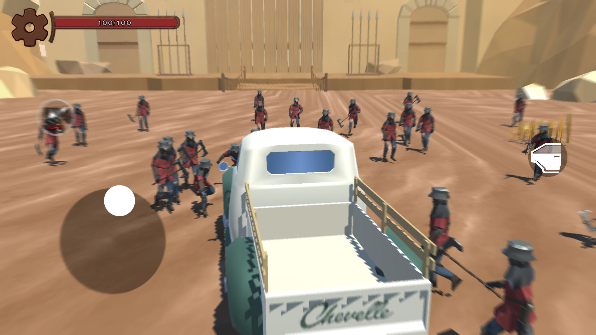 اسکرین شات 2 بازی Bring a gun to a sword fight