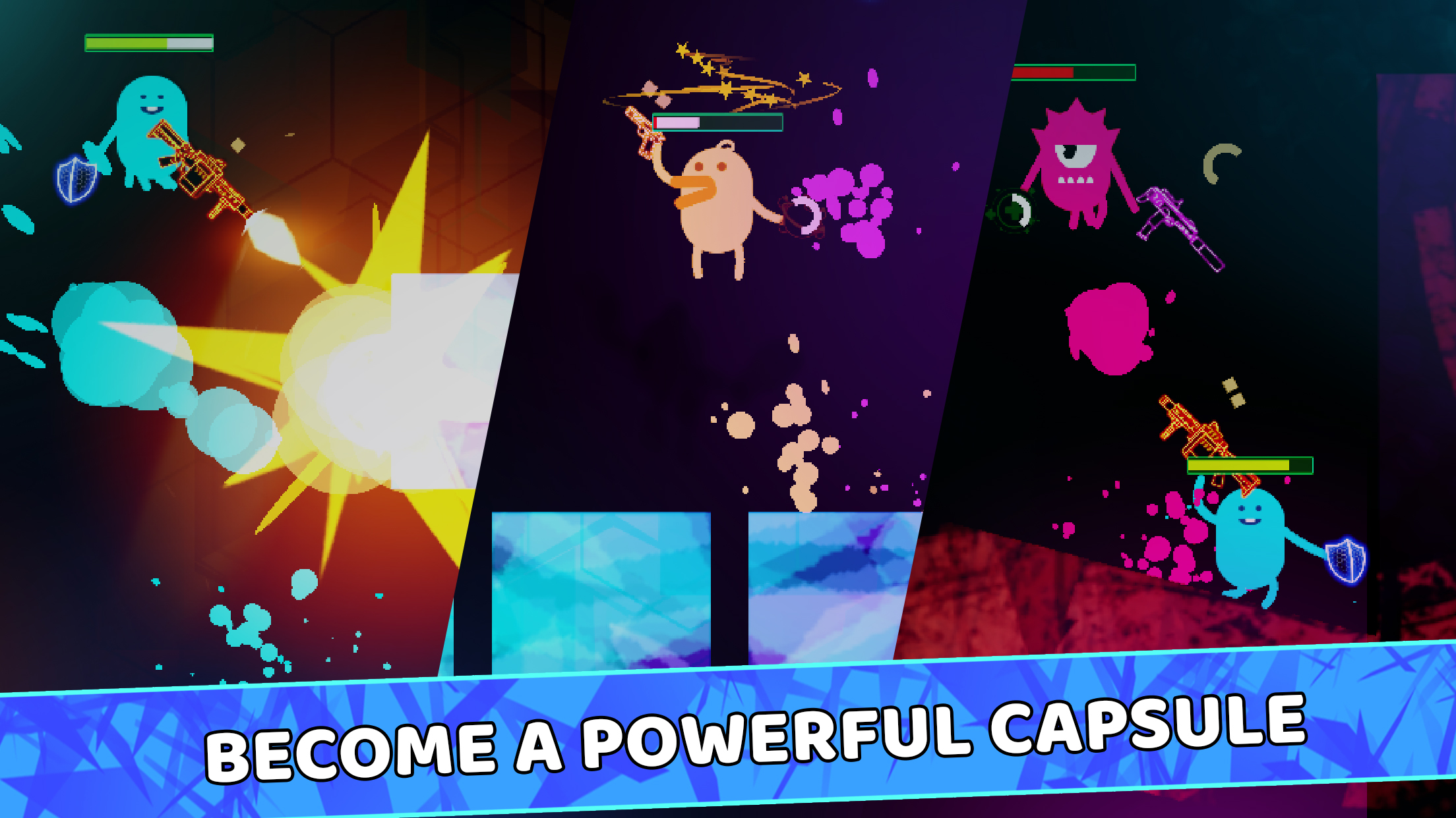 اسکرین شات 1 بازی Capsule Fight: Round Master