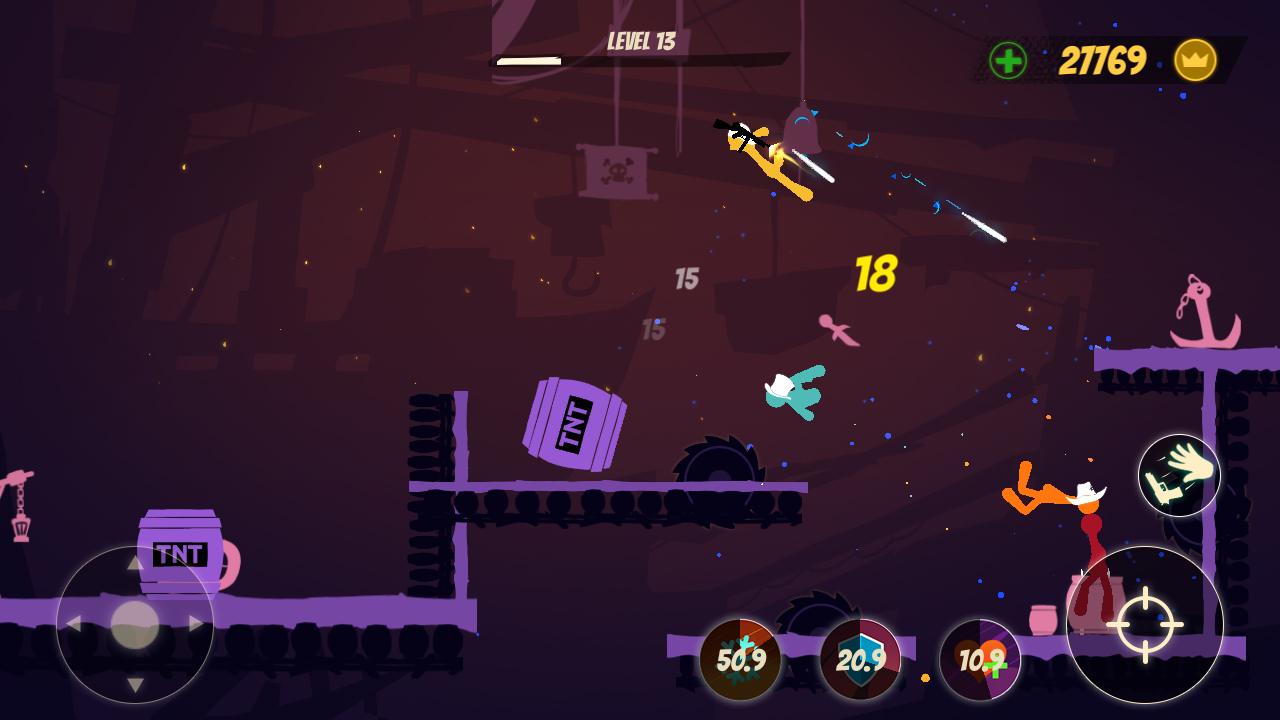 اسکرین شات 7 بازی Stickman Shadow Battle