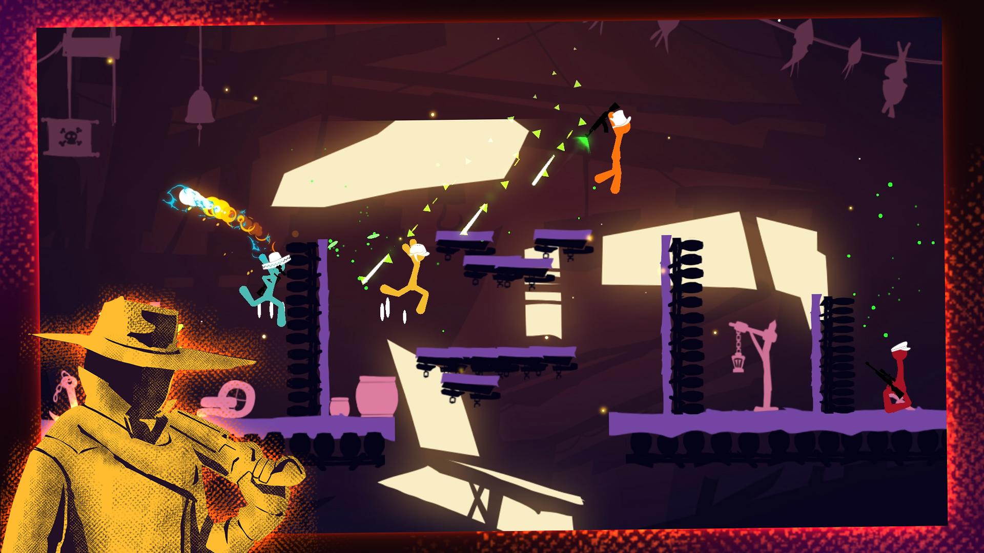 اسکرین شات 3 بازی Stickman Shadow Battle