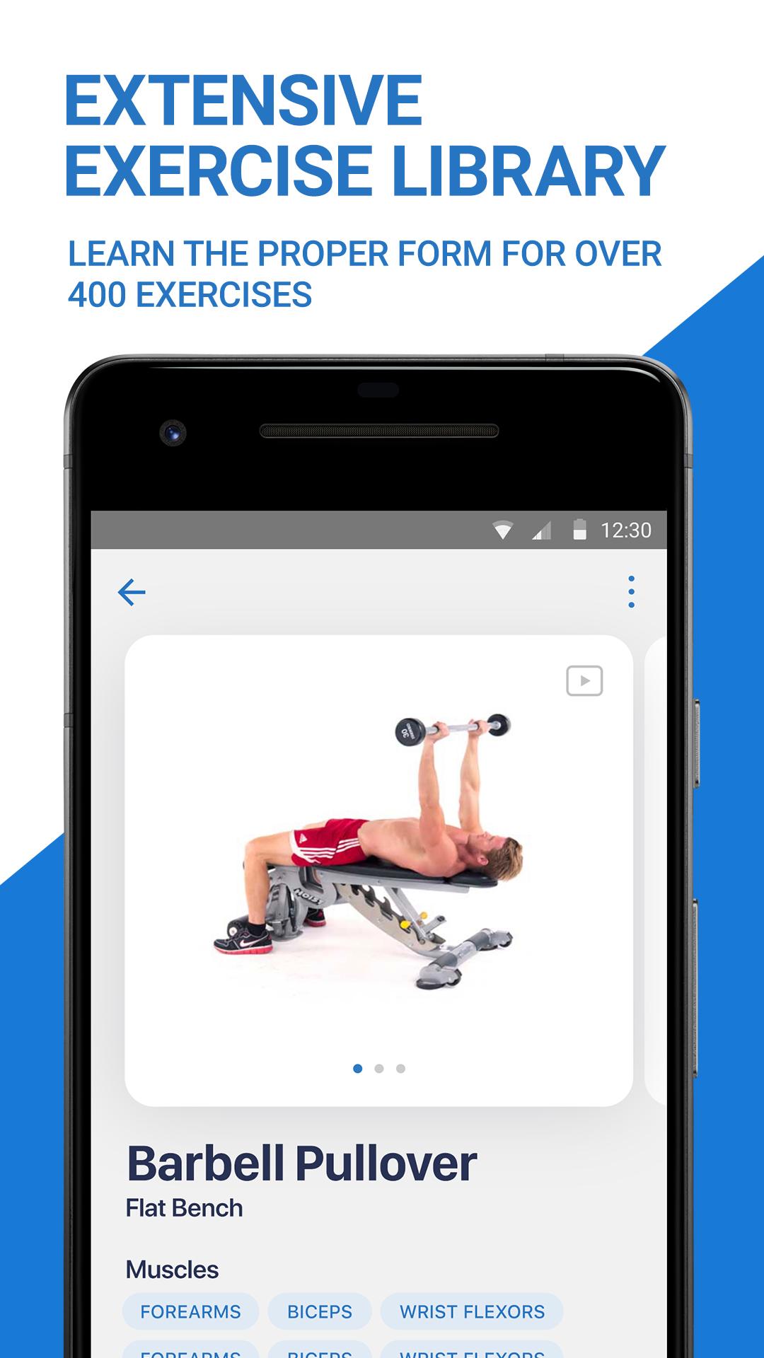 اسکرین شات 3 برنامه Fitness Buddy: Gym Workout, We