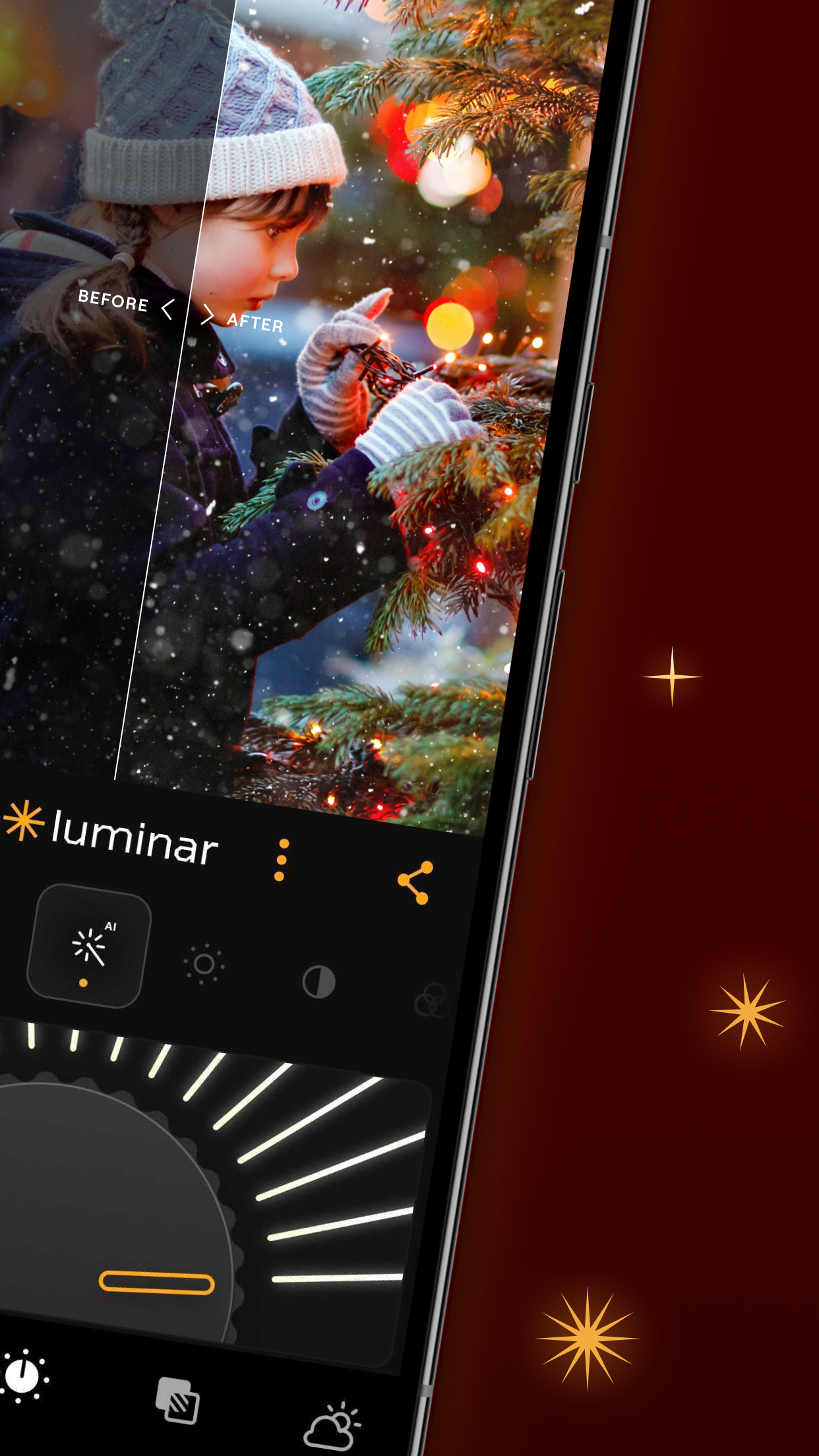 اسکرین شات 2 برنامه Luminar: Photo Editor