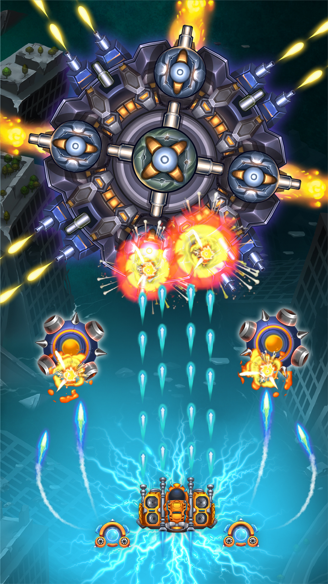 اسکرین شات 1 بازی Sky Raptor: Space Shooter