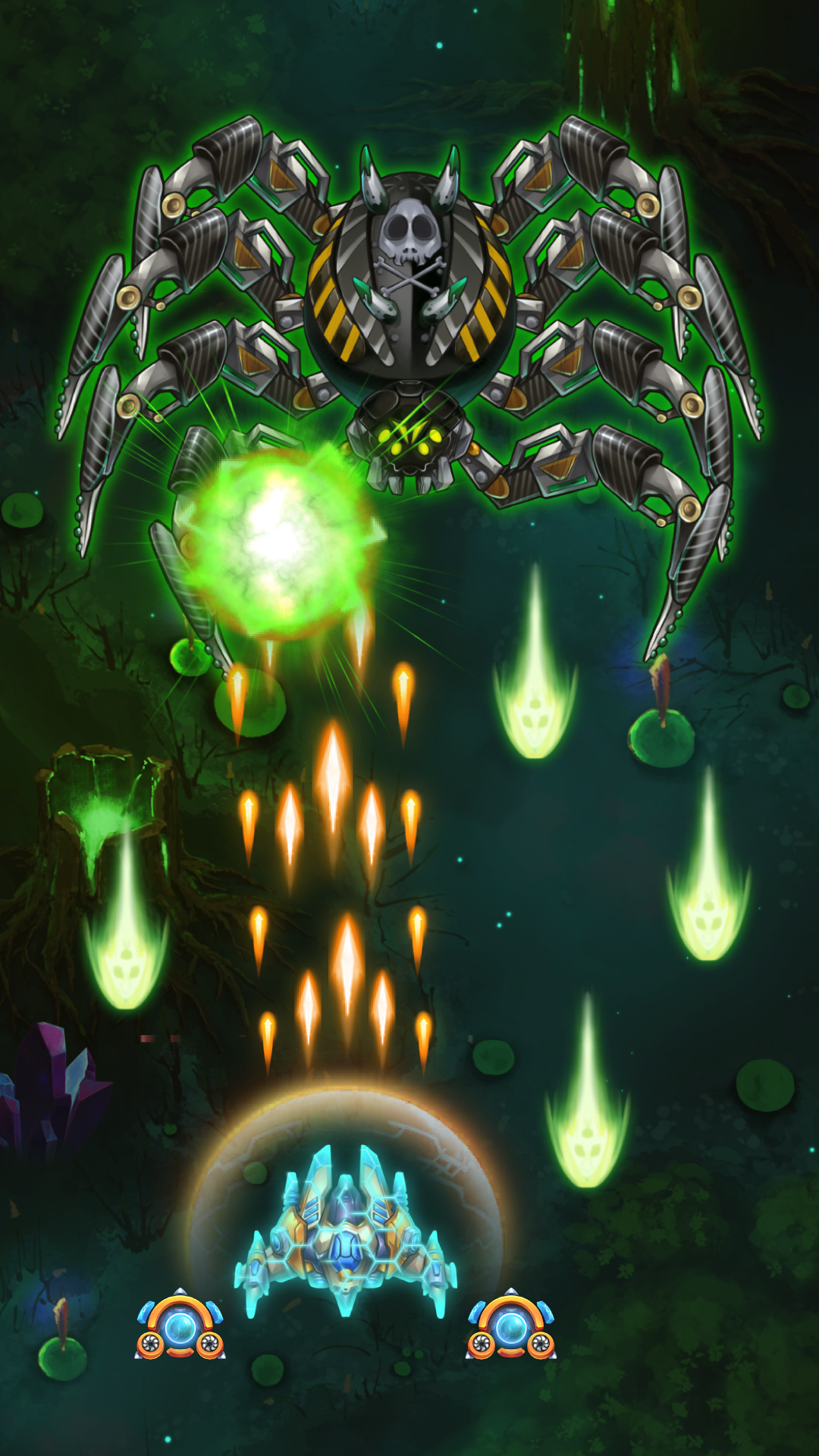 اسکرین شات 8 بازی Sky Raptor: Space Shooter