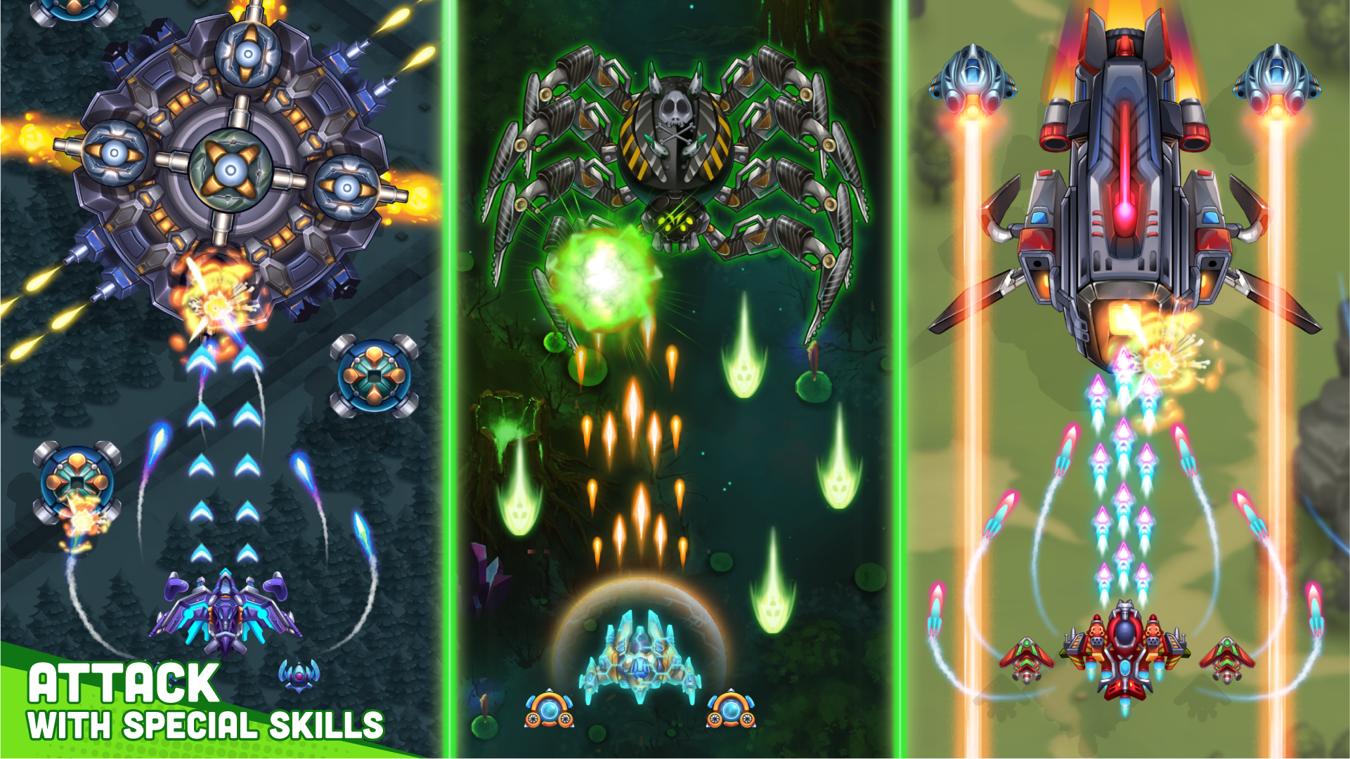 اسکرین شات 4 بازی Sky Raptor: Space Shooter