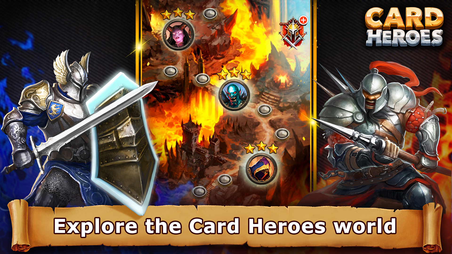 اسکرین شات 3 بازی Card Heroes: CCG deck of cards