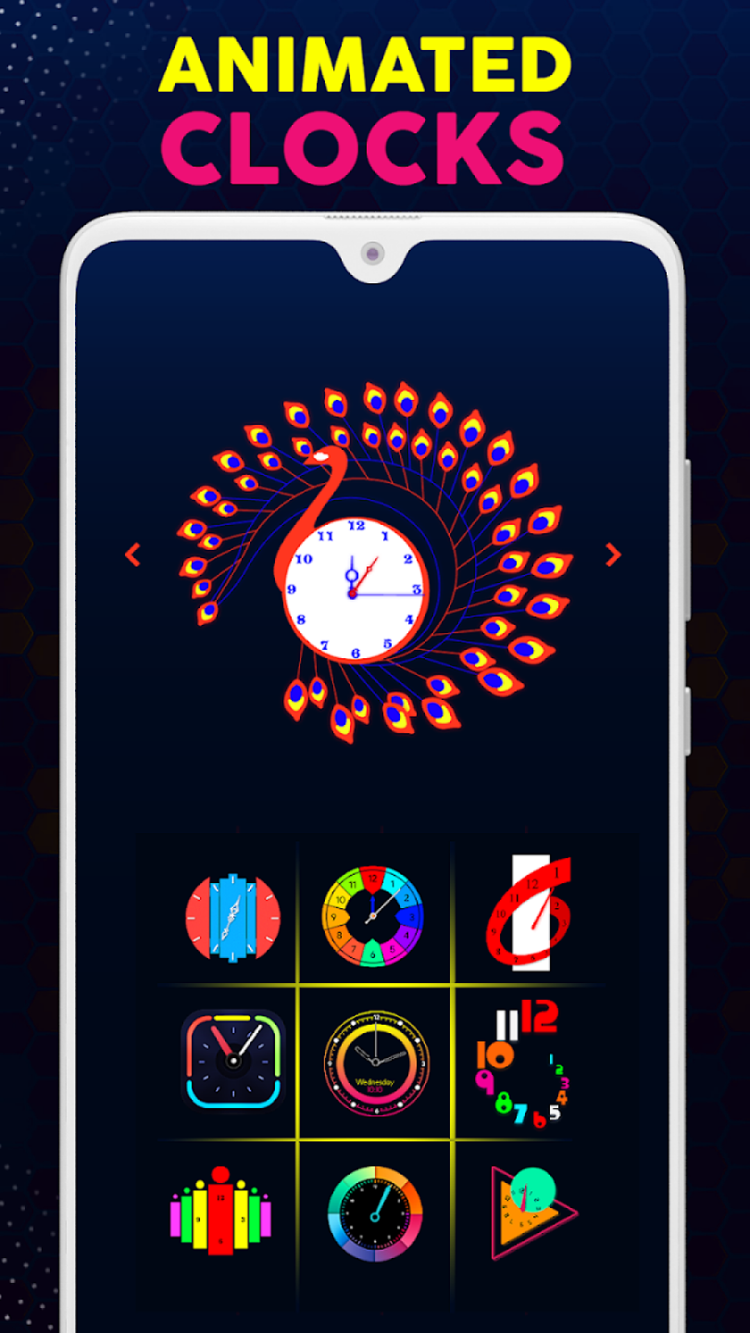 اسکرین شات 2 برنامه Nightstand Clock - Always ON