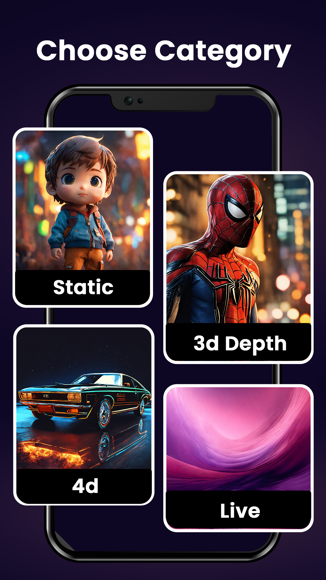 اسکرین شات 5 برنامه 3D Live Wallpapers