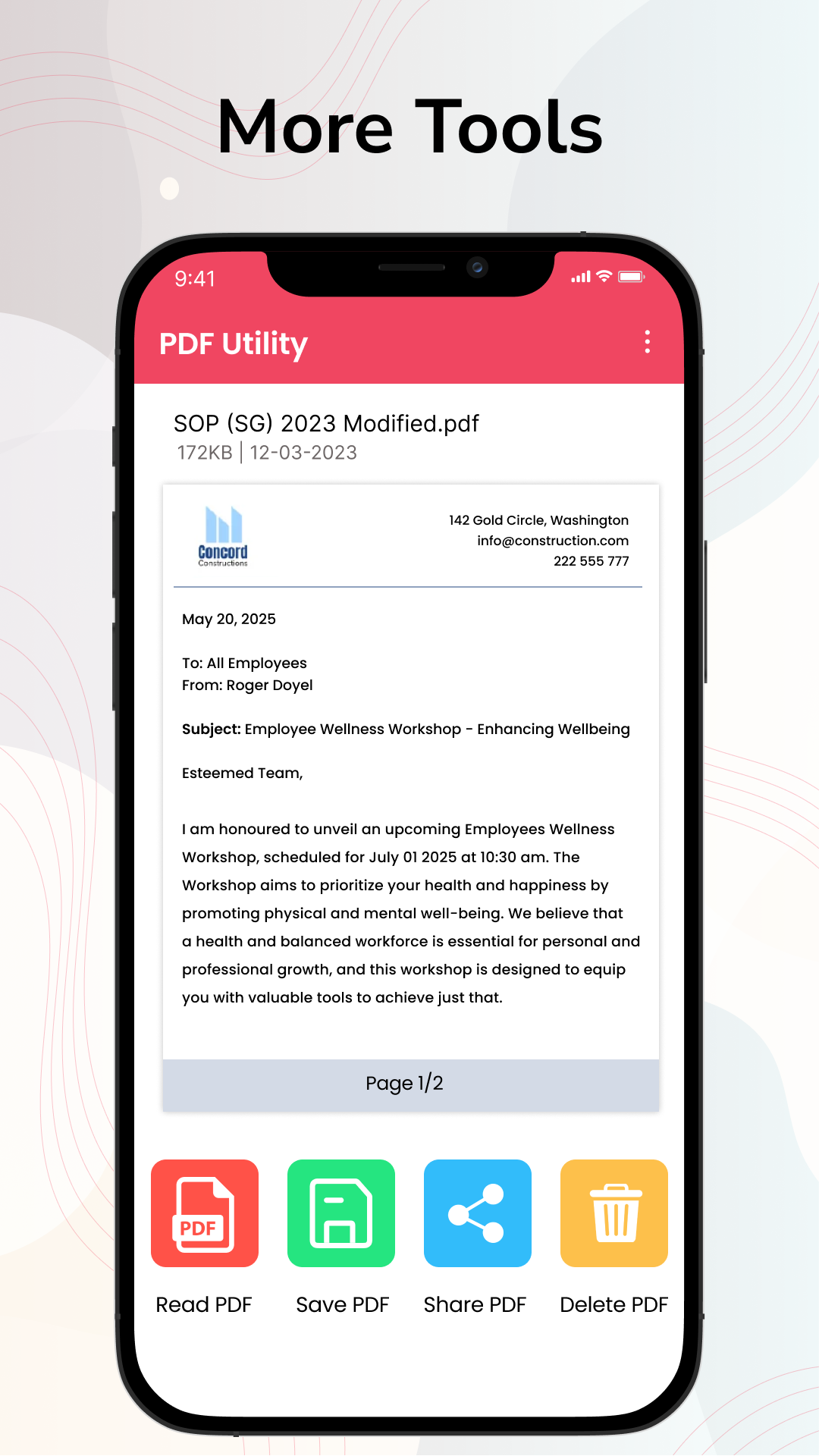 اسکرین شات 7 برنامه Split & Merge PDF files