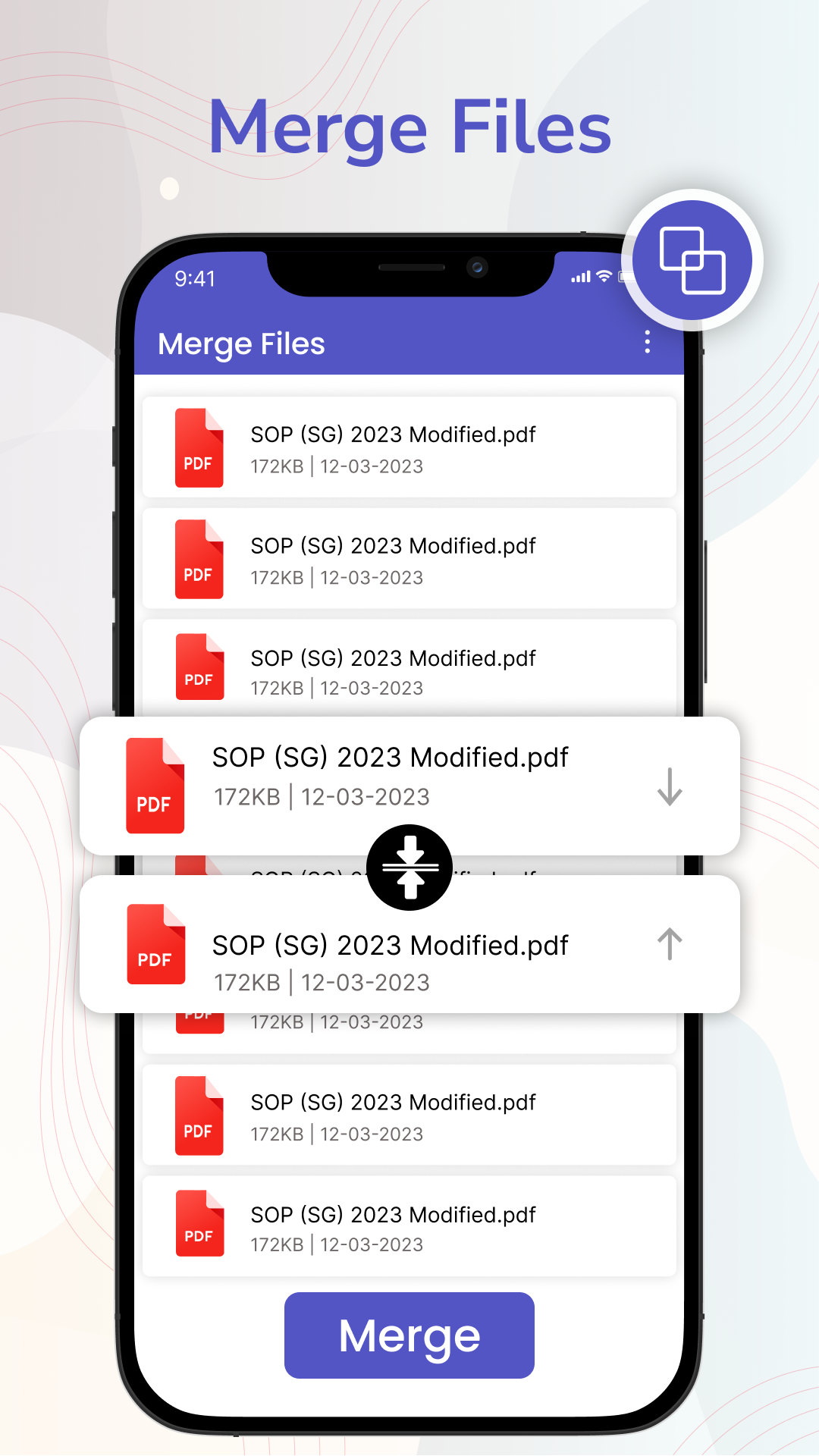 اسکرین شات 3 برنامه Split & Merge PDF files