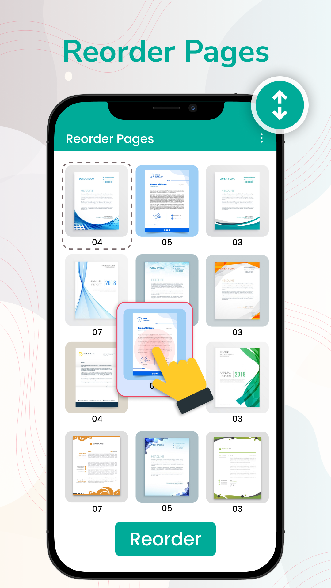اسکرین شات 5 برنامه Split & Merge PDF files