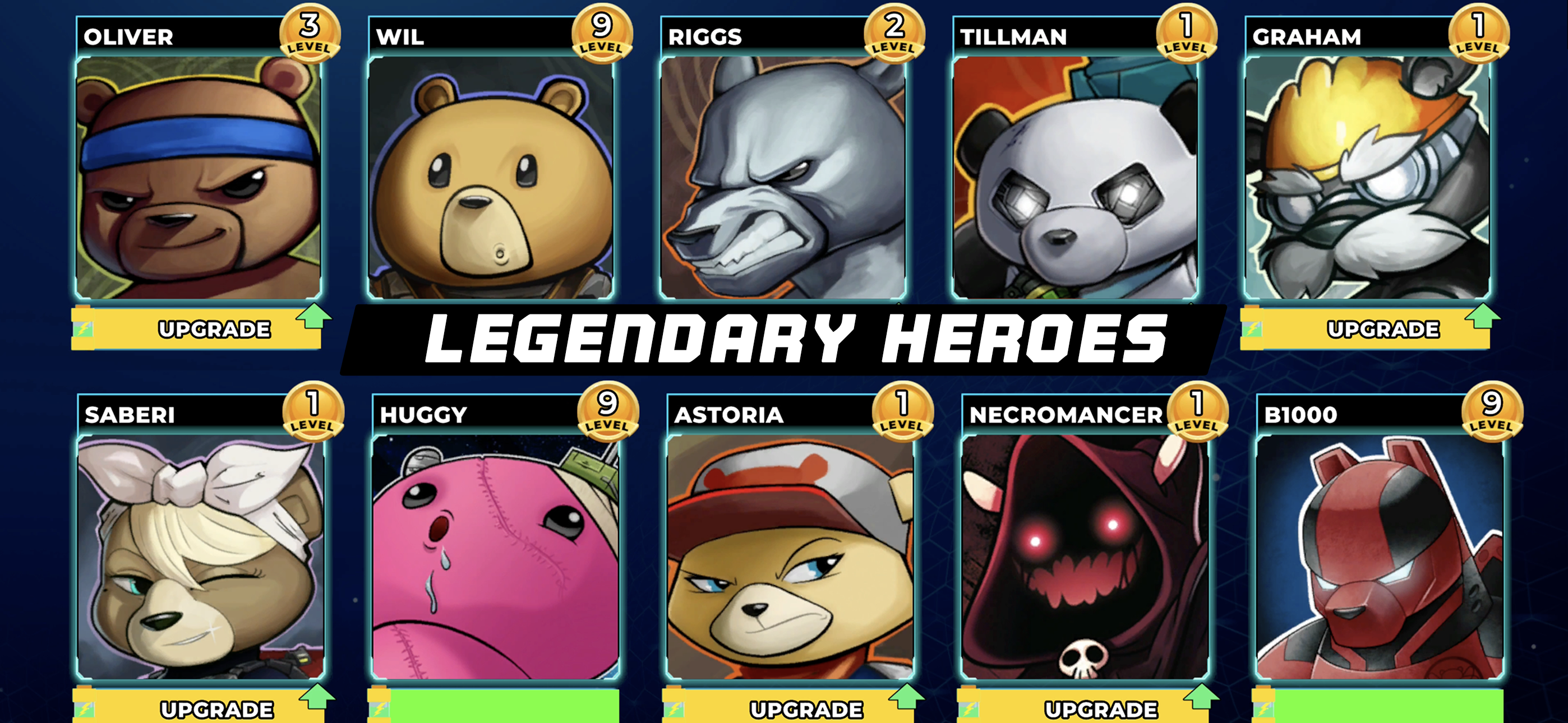 اسکرین شات 7 بازی BATTLE BEARS HEROES