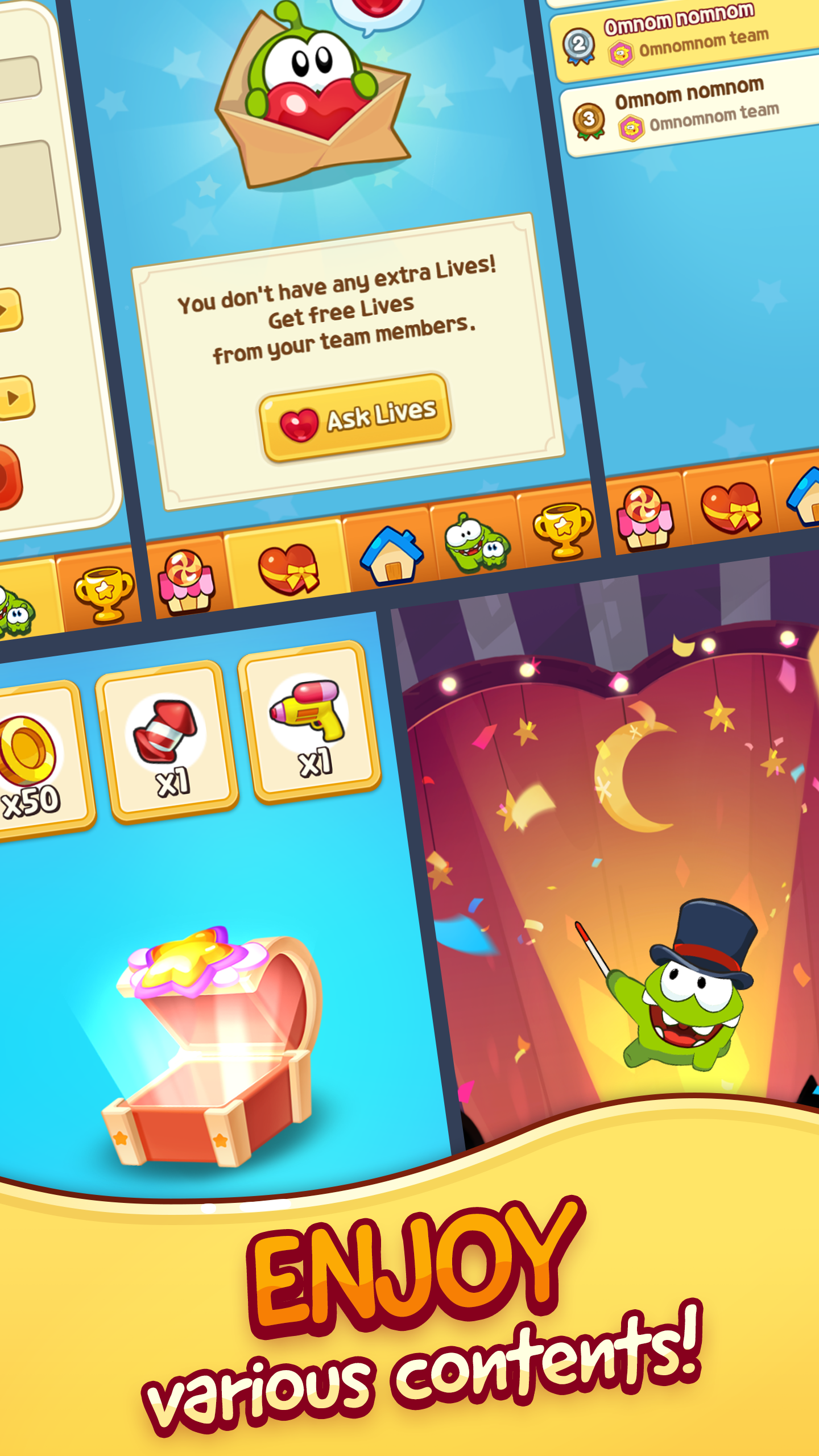 اسکرین شات 8 بازی Cut the Rope: BLAST