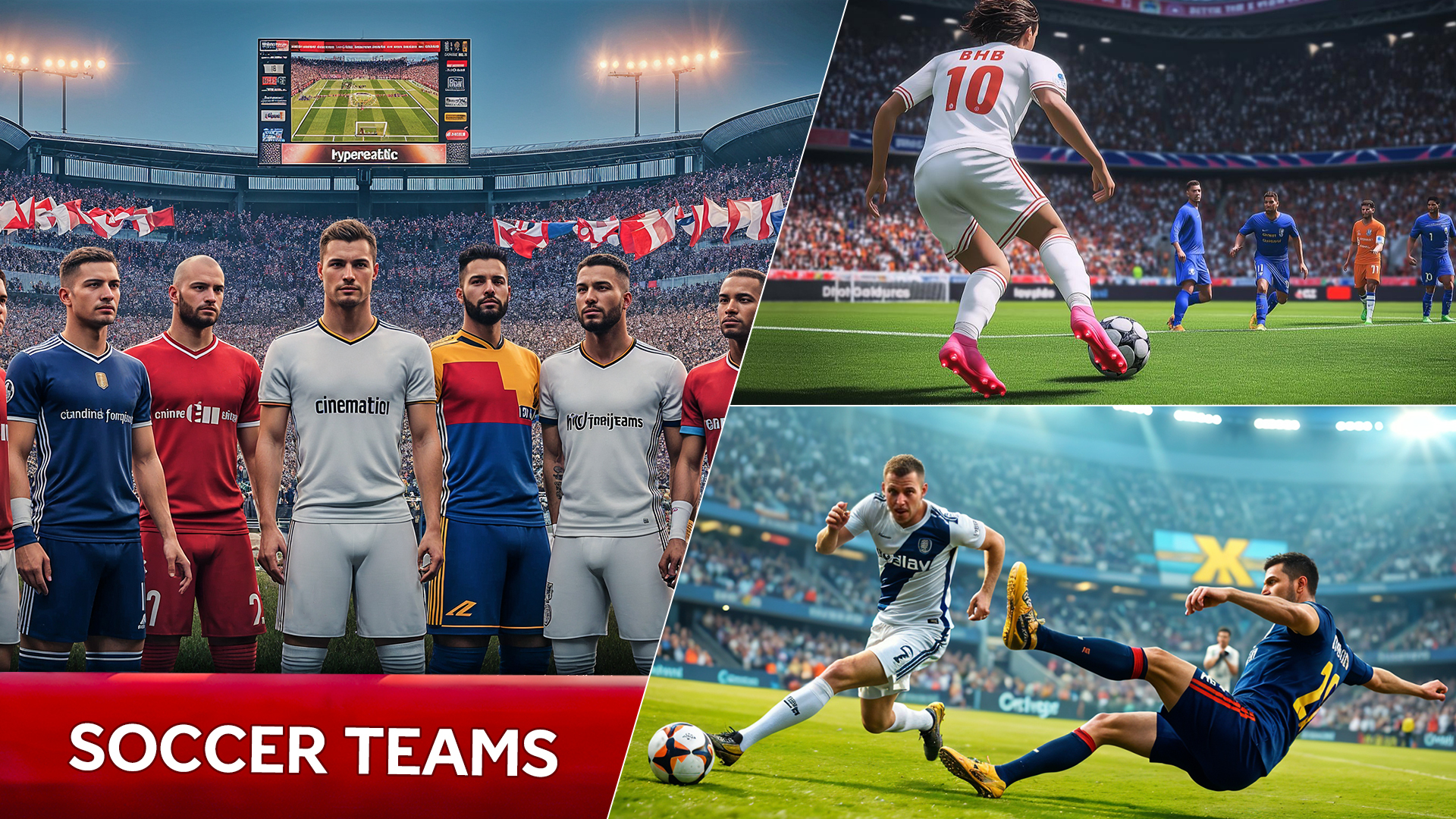 اسکرین شات 1 بازی Football 2024 Match Soccer