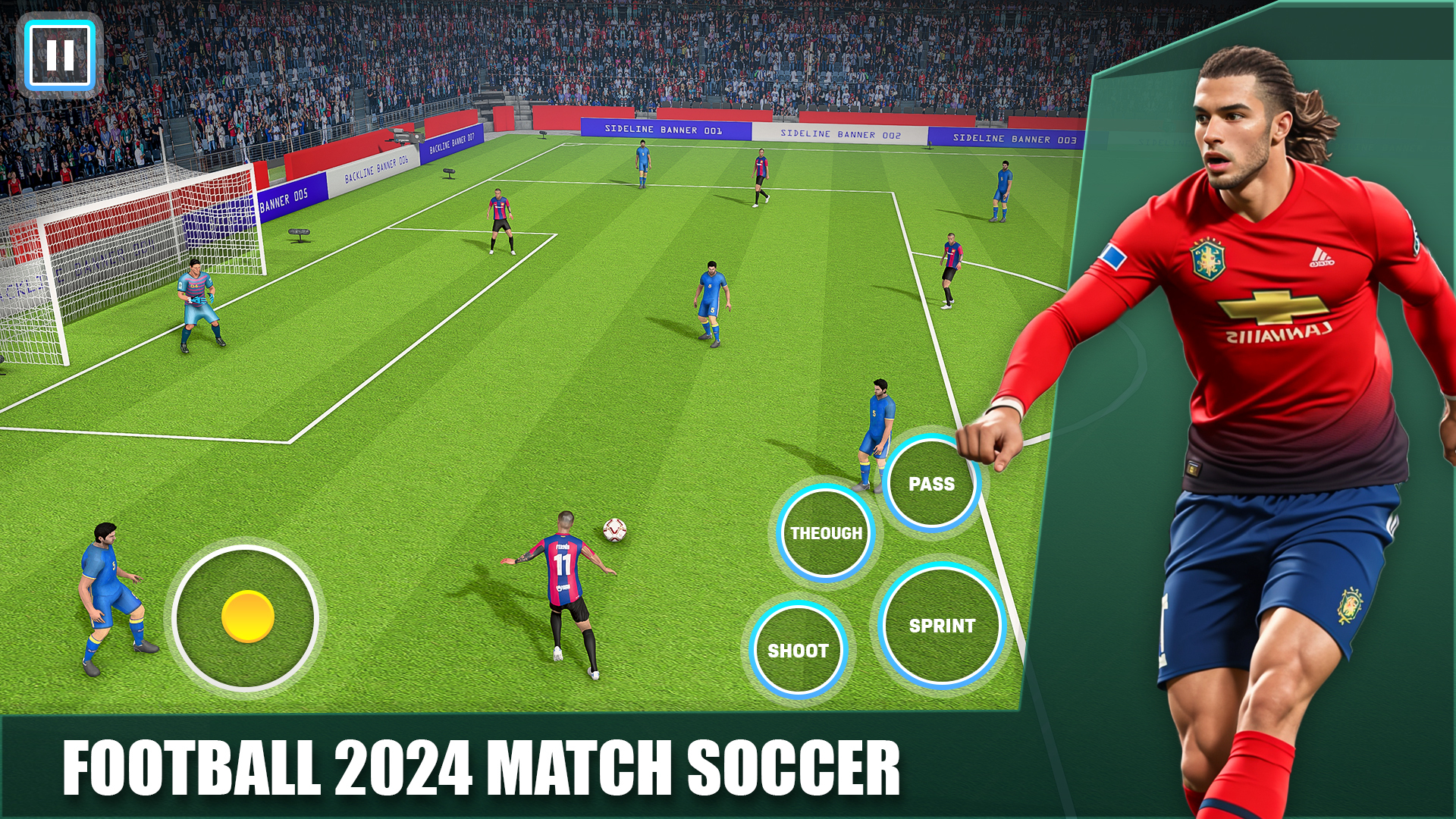 اسکرین شات 7 بازی Football 2024 Match Soccer