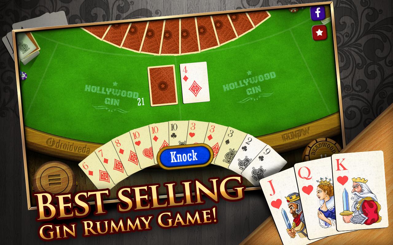 اسکرین شات بازی Gin Rummy 2