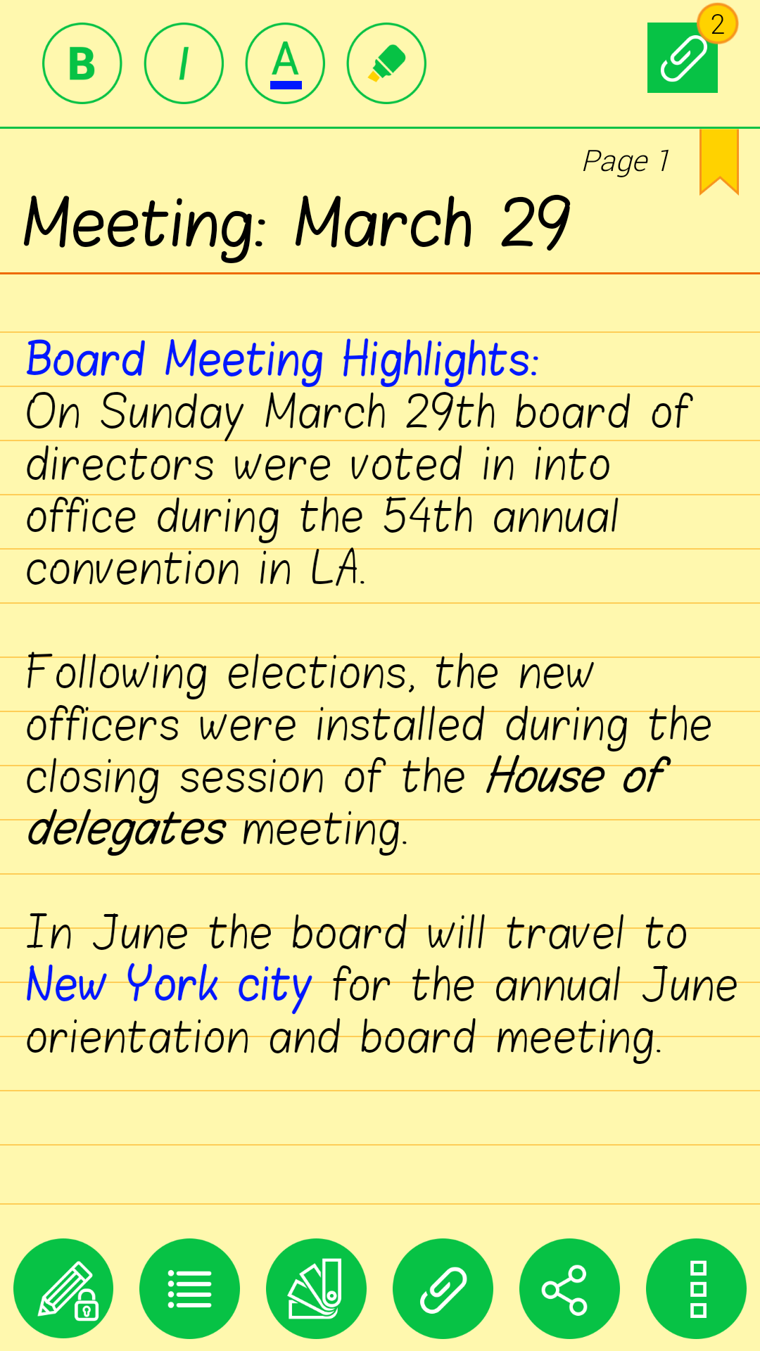 اسکرین شات 4 برنامه Notebooks